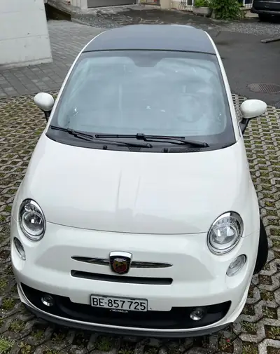 FIAT 500 Abarth 1.4 T/140 Cabrio — Cabriolet sportif affranchi, 47'000 km seulement — side view
