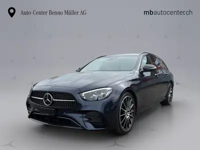 Mercedes-Benz E 220 d AMG Line 4matic Kombi — Break diesel performant, 70'000 km — Außenansicht