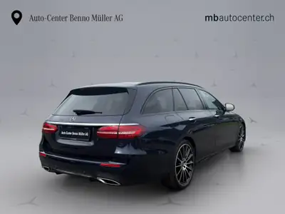 Mercedes-Benz E 220 d AMG Line 4matic Kombi — Break diesel performant, 70'000 km — Armaturenbrett