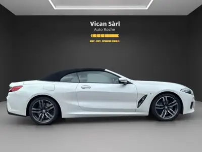 BMW 840d xDrive M Sport — Cabriolet diesel 320 ch, sans accident, entretien certifié — dashboard