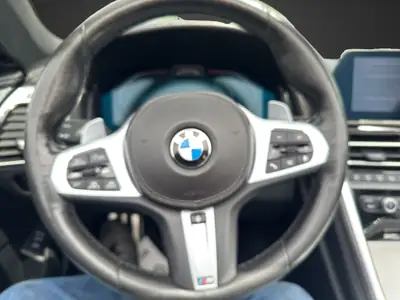 BMW 840d xDrive M Sport — Cabriolet diesel 320 ch, sans accident, entretien certifié — Thumbnail 12
