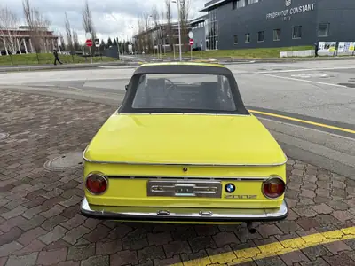 BMW 2002 Targa Baur 1972 — Cabriolet Youngtimer Mythique, Carte FIVA — Miniature 7