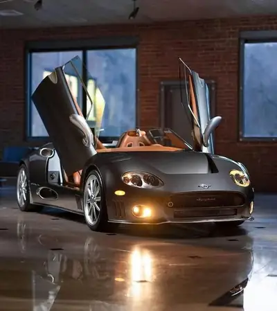Spyker C8 Spyder V8 — Supercar cabriolet mythique, 35'000 km, sans accident — exterior view