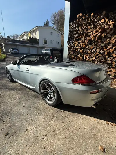 BMW M6 Cabriolet — 507 ch, transmission sport, état impeccable — arrière