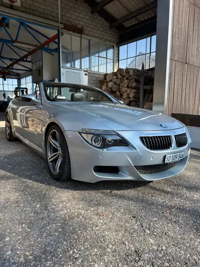 BMW M6 Cabriolet — 507 ch, transmission sport, état impeccable — vue extérieure