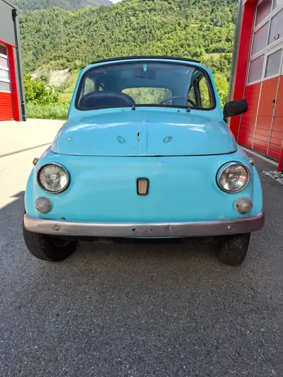 FIAT 500 Nuova 1967 — Une légende automobile compacte, moteur essence authentique — Seitenansicht