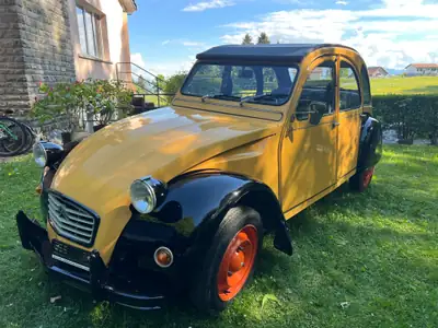 Citroën 2CV 6 Spéciale 1982 — Cabriolet de légende, châssis neuf, sans rouille — Seitenansicht