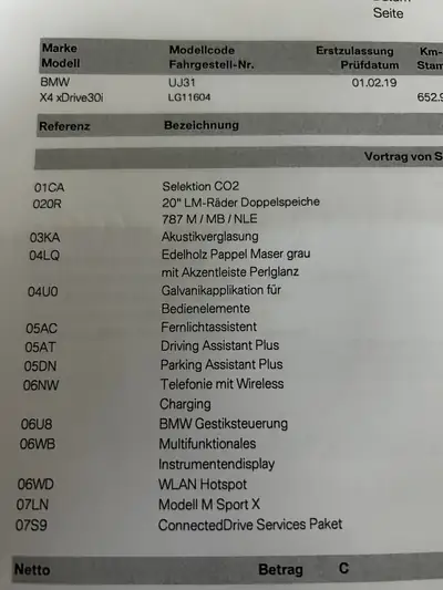 BMW X4 30i — SUV coupé sportif, 252 ch et 98 000 km seulement — Thumbnail 16