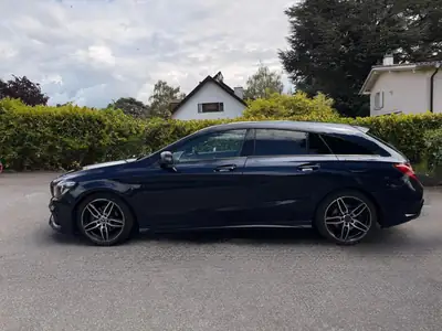 Mercedes-Benz CLA 200 Shooting Brake — Break compact AMG, diesel efficace 191'000 km — arrière