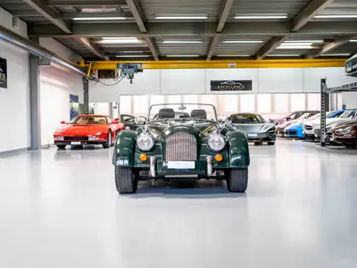Morgan Plus 8 4.0 — Roadster légendaire britannique, 182 ch, état impeccable — côté