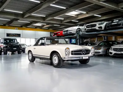 Mercedes-Benz SL 250 1967 — Cabriolet de légende, monopropriétaire suisse — rear view