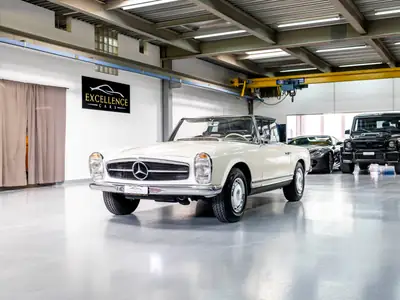 Mercedes-Benz SL 250 1967 — Cabriolet de légende, monopropriétaire suisse — Thumbnail 25