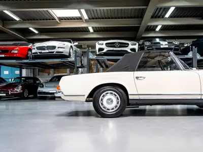 Mercedes-Benz SL 250 1967 — Cabriolet de légende, monopropriétaire suisse — Thumbnail 28