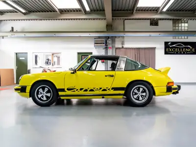Porsche 911 Carrera 2.7 MFI Targa 1973 — Icône des années 70, exemplaire unique restauré — intérieur