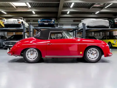 Porsche 356 A 1600 S Convertible 1959 — Légende automobile en état concours — Miniature 7
