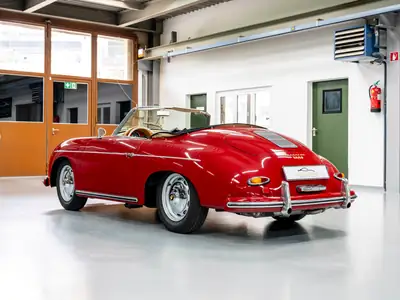 Porsche 356 A 1600 S Convertible 1959 — Légende automobile en état concours — Miniature 8