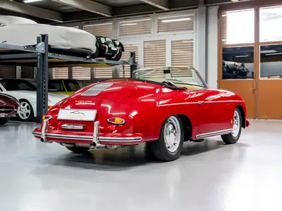 Porsche 356 A 1600 S Convertible 1959 — Légende automobile en état concours — Miniature 10