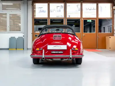 Porsche 356 A 1600 S Convertible 1959 — Légende automobile en état concours — Miniature 12