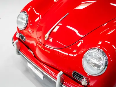 Porsche 356 A 1600 S Convertible 1959 — Légende automobile en état concours — Miniature 25