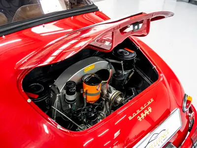 Porsche 356 A 1600 S Convertible 1959 — Légende automobile en état concours — Miniature 29