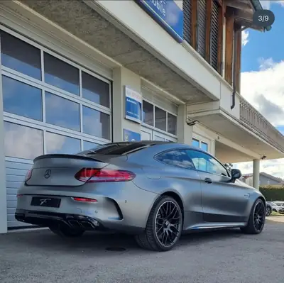 Mercedes-AMG C 63 Coupé — Performance 476 ch, design Designo Magno, entretien optimisé — Detail