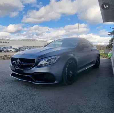 Mercedes-AMG C 63 Coupé — Performance 476 ch, design Designo Magno, entretien optimisé — Miniatur 9