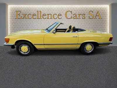 Mercedes-Benz SL 280 — Roadster légendaire 1982, 16 000 km d'origine, état exceptionnel — côté