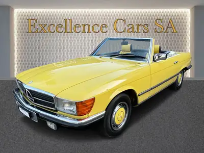 Mercedes-Benz SL 280 — Roadster légendaire 1982, 16 000 km d'origine, état exceptionnel — arrière