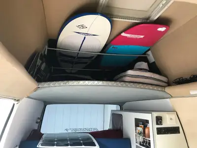 VW T3 Typ 2 1990 — Légende du camping-car, moteur 2.1L fiable — Seitenansicht