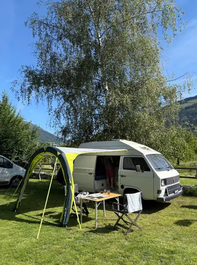 VW T3 Typ 2 1990 — Légende du camping-car, moteur 2.1L fiable — Miniatur 8