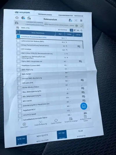 Hyundai Kona Electric Vertex — SUV compact électrique 204 ch, 126 000 km — Miniature 7
