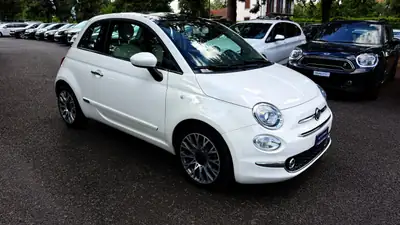 Fiat 500C 1.2 Lounge — Cabriolet élégant, sans accident, 82'000 km — côté