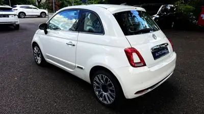 Fiat 500C 1.2 Lounge — Cabriolet élégant, sans accident, 82'000 km — tableau de bord