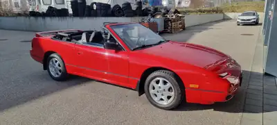 Nissan 240SX Cabriolet 1994 — Roadster mythique en état de collection, 11'625 km — intérieur