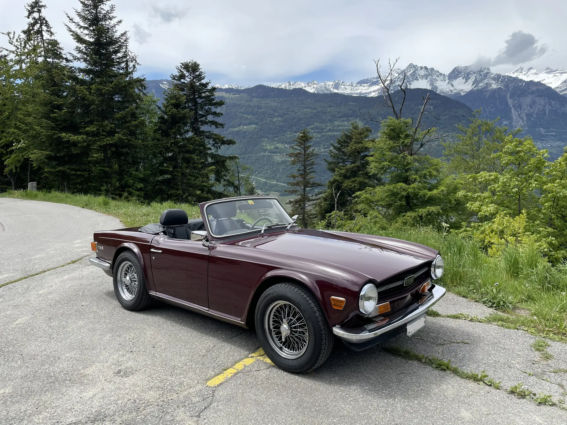 Triumph Tr6 1971 occasion Ollon — 4