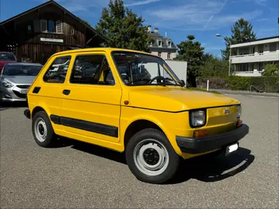 FIAT 126 Bambino 1979 — Icône rétro authentique, seulement 37 600 km — fianco