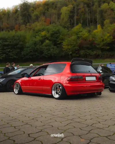 Honda Civic EG6 VTi 1993 — Légende Japonaise, 240 ch au service du plaisir de conduire — Heckansicht