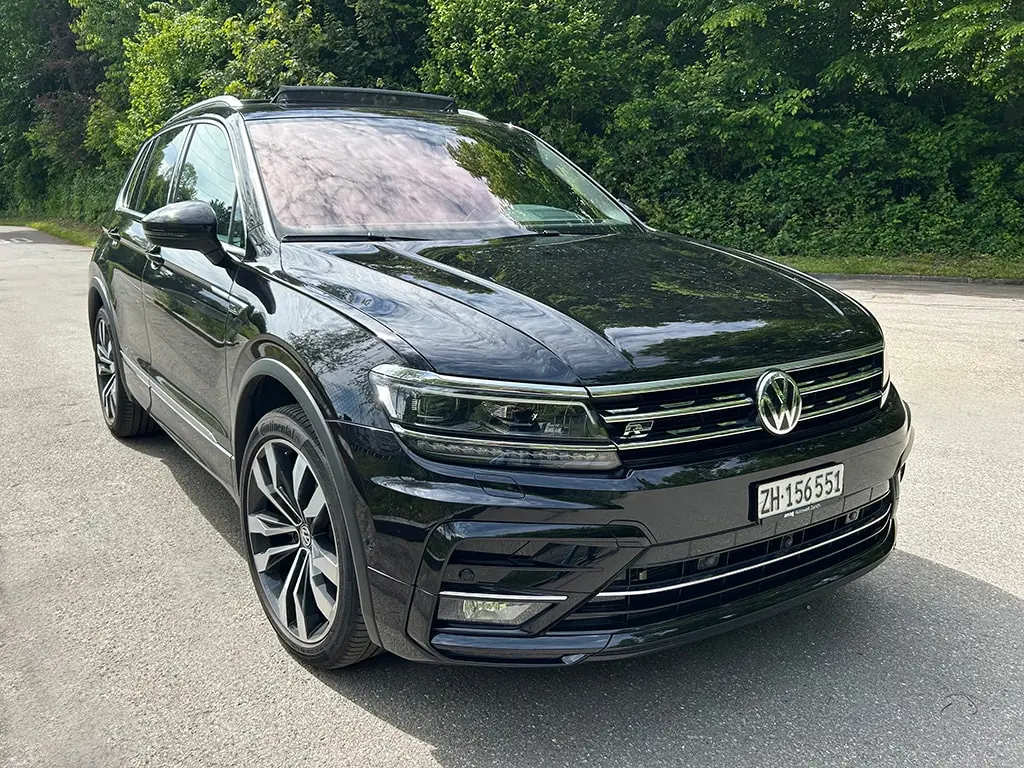 VW Tiguan 2.0 TDI SCR Highline 4Motion — SUV compact robuste, 240 ch, 4×4 intelligent — vista esterna