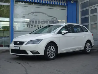 SEAT Leon ST 1.6 TDI Style DSG — Break diesel économique, 239 000 km, sans sinistre — side view