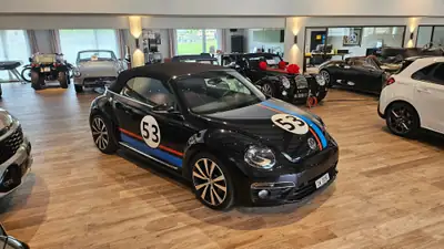 VW Beetle Cabrio 2.0 TSI Sport — Décapotable iconique, 211 ch dynamiques et design rétro-moderne — detail