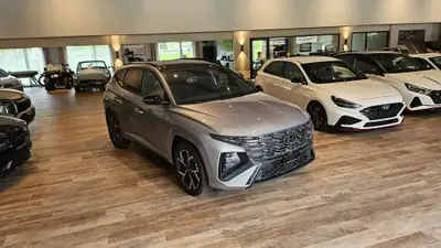 Hyundai Tucson 1.6 TGDI PHEV N-Line 4WD — SUV hybride rechargeable, 20 km, Pannodach — detail