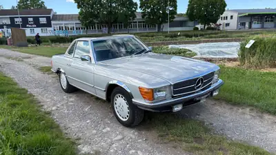 Mercedes-Benz SL 450 1973 — Cabriolet de prestige, moteur V8 4.5L, accident-free — Außenansicht