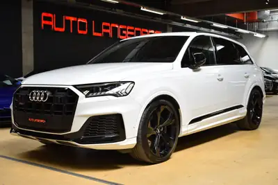 Audi SQ7 4.0 TDI Quattro — SUV premium 7 places, 435 ch, première main suisse — vue extérieure