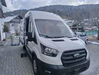 Ford Transit Van 350 L3 — Utilitaire robuste 170 ch, kilométrage maîtrisé — arrière