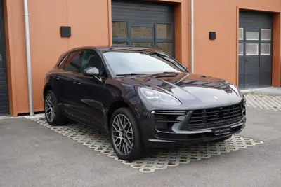 Porsche Macan Turbo PDK 2020 — 440 ch, Pack Chrono, Caméra 360° — arrière