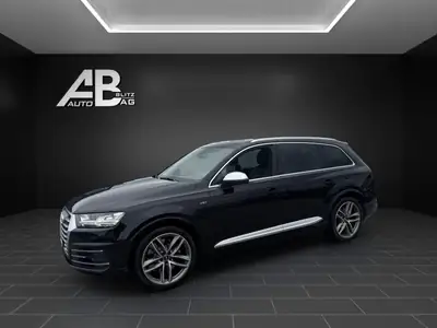 Audi SQ7 4.0 TDI — SUV 7 places premium, 435 ch et quattro intégral — côté