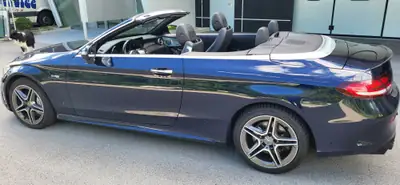 Mercedes-Benz C 43 AMG 4matic — Cabriolet haute performance, 49'000 km seulement — Heckansicht