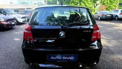 BMW 118d Access — Diesel efficace, 6 vitesses, sans sinistre — tableau de bord