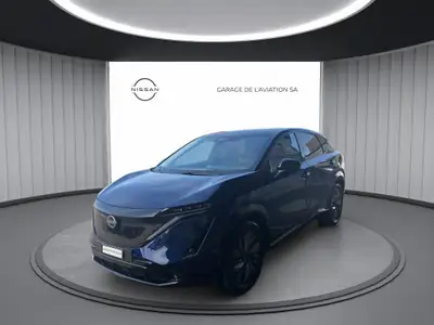 Nissan Ariya 87 kWh Evolve Allra — SUV électrique haute performance, 10 km seulement — fianco