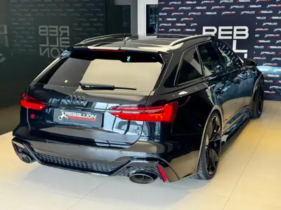 Audi RS6 Avant 4.0 TFSI V8 quattro — Berline sport légendaire, 600 ch sans compromis — Heckansicht